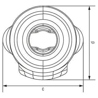 REHAU Schall- und Wärmedämmbox für Wandwinkel kurz/lang Rp 1/2 – Bild 4