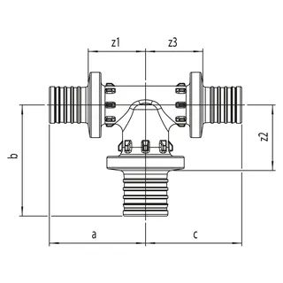 REHAU T-Stück RAUTITAN PX 16 - 20 - 16 – Bild 3