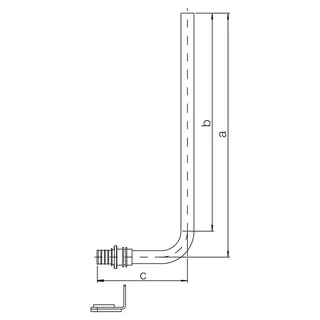 REHAU Heizkörper-WAG-Set RAUTITAN 20 / 250 mm, inkl. Fixiereinheit – Bild 2