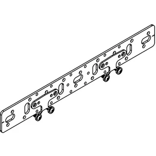 REHAU Halter 75/150, für Doppelanschluss – Bild 2