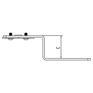 REHAU Halter Z 42, für Einzelanschluss – Bild 3