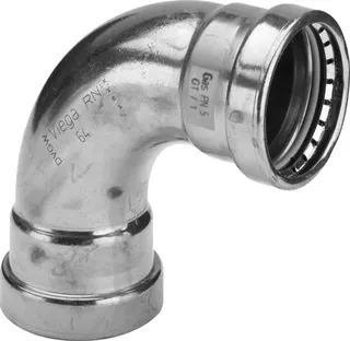 Viega Bogen 90 Grad Profipress G XL 2616XL für Gas in 64,0mm Kupfer – Bild 2