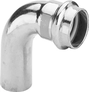 Viega Bogen 90 Grad mit SC Profipress G 2616.1 für Gas in 28mm Kupfer – Bild 2