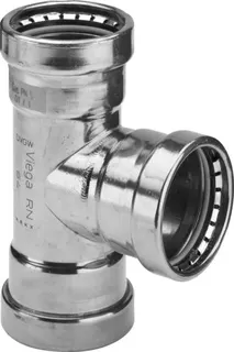 Viega T-Stück Profipress G XL 2618XL für Gas in 64,0mm Kupfer – Bild 2
