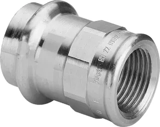 Viega Übergangsstück m. SC Profipress G 2612 in 54mm x Rp1 1/2 Rotguss – Bild 2