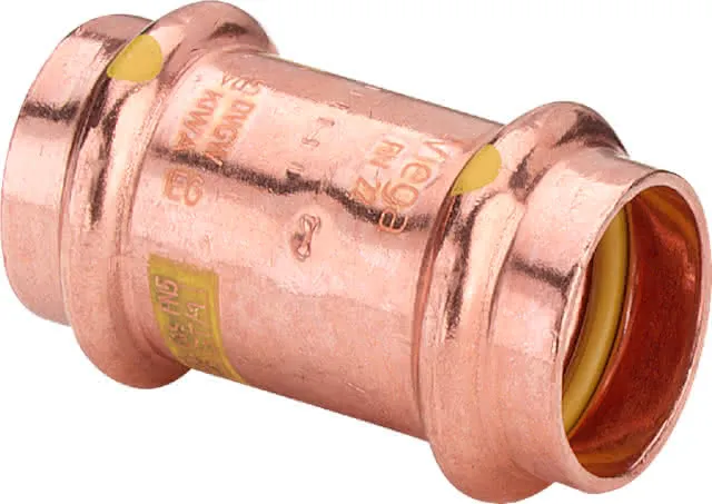 Viega Muffe mit SC Profipress G 2615 für Gas in 42mm Kupfer