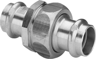 Viega Verschraubung mit SC Profipress G 2650 für Gas in 35mm Rotguss – Bild 2