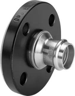 Viega Flansch mit SC Profipress G 2659.5 in 28mm Rotguss – Bild 2