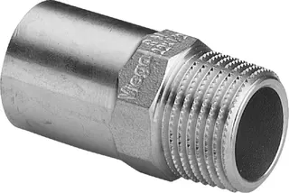 Viega Einsteckstück Sanpress Inox 2311.1 in 54mm x R2 Edelstahl – Bild 2