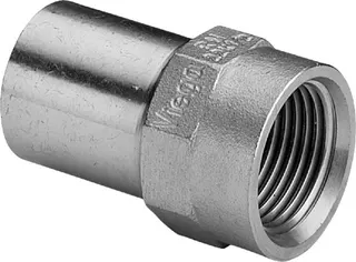 Viega Einsteckstück Sanpress Inox 2312.1 in 54mm x Rp2 Edelstahl – Bild 2