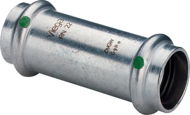 Viega Schiebemuffe mit SC Sanpress Inox 2315.5 in 22mm Edelstahl