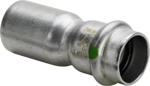 Viega Reduzierstück mit SC Sanpress Inox 2315.1 in 35x18mm Edelstahl