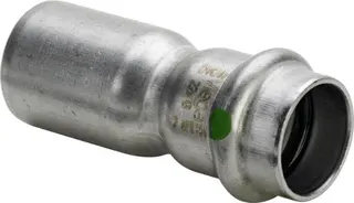 Viega Reduzierstück mit SC Sanpress Inox 2315.1 in 18x15mm Edelstahl