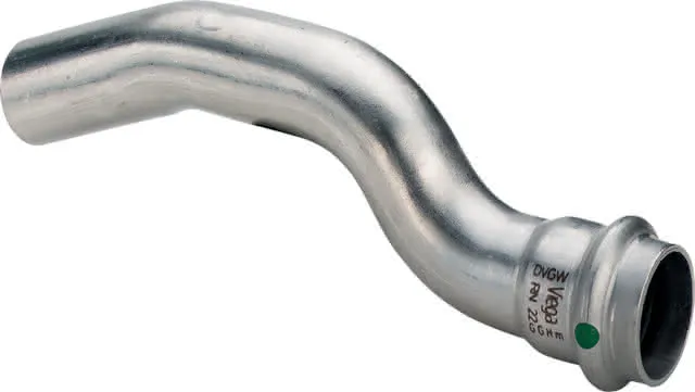 Viega Überbogen mit SC Sanpress Inox 2327 in 18mm Edelstahl