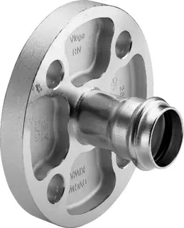 Viega Flanschübergang Sanpress Inox 2359 in 35mm(DN32) Edelstahl – Bild 2