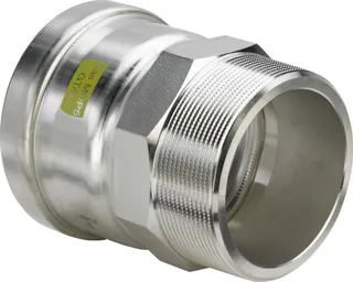 Viega Sanpress Inox G XL-Übergangsstück 0211XL (Gas) in d88,9xR3AG Edelstahl