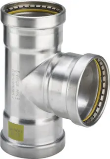 Viega T-Stück Sanpress Inox G XL 0218XL in 64,0mm Edelstahl