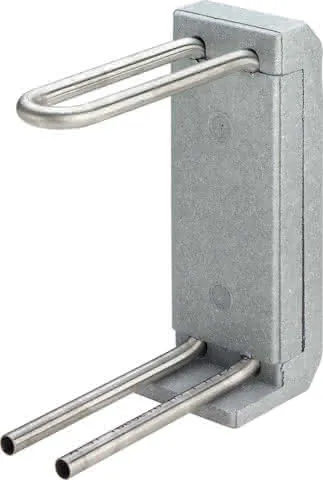 Viega Heizkörperanschlussblock 1097.6 in 15x185mm Edelstahl
