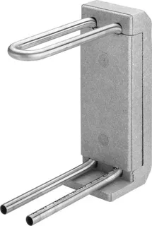 Viega Heizkörperanschlussblock 1097.6 in 15x185mm Edelstahl – Bild 2