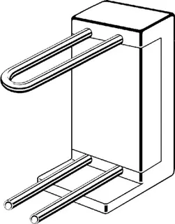 Viega Heizkörperanschlussblock 1097.6 in 15x185mm Edelstahl – Bild 3