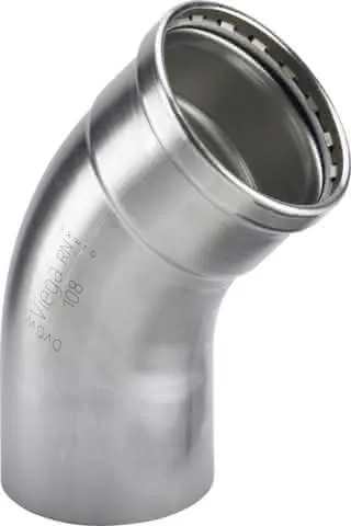 Viega Bogen Sanpress Inox XL 2326.1XL in 76,1mm Edelstahl
