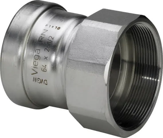 Viega Übergangsst. m.SC Sanpress Inox XL 2312XL in 88,9mm x Rp 3, Edelstahl