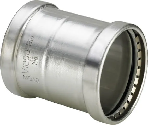 Viega Schiebemuffe Sanpress Inox XL 2315.5XL in 88,9mm Edelstahl