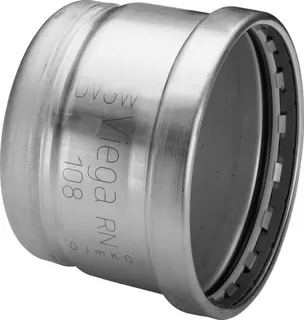 Viega Verschlusskappe Sanpress Inox XL 2356.1XL in 76,1mm Edelstahl – Bild 2