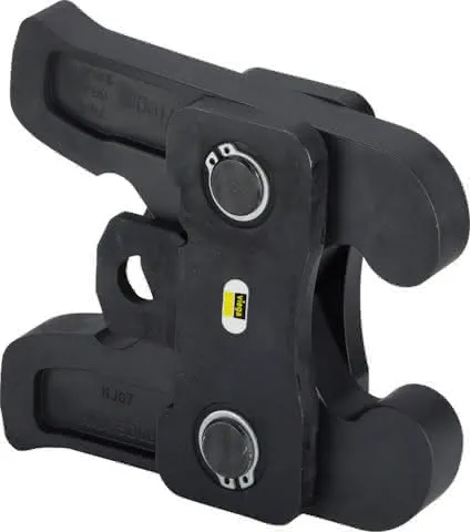 Viega Zugbacke 2297.1XL in 76,1-88,9-108,0mm Stahl schwarz