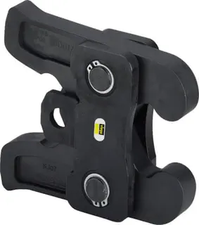 Viega Zugbacke 2297.1XL in 76,1-88,9-108,0mm Stahl schwarz