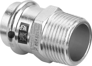 Viega Übergangsstück mit SC Prestabo 1111 in 54mm x R2AG Stahl verzinkt – Bild 2