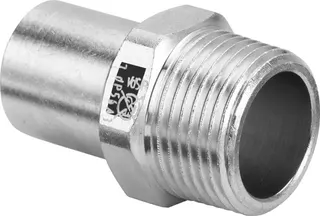 Viega Einsteckstück Prestabo 1111.1 in 28mm x R1 Stahl verzinkt – Bild 2