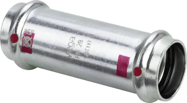 Viega Schiebemuffe mit SC Prestabo 1115.5 in 35mm Stahl verzinkt