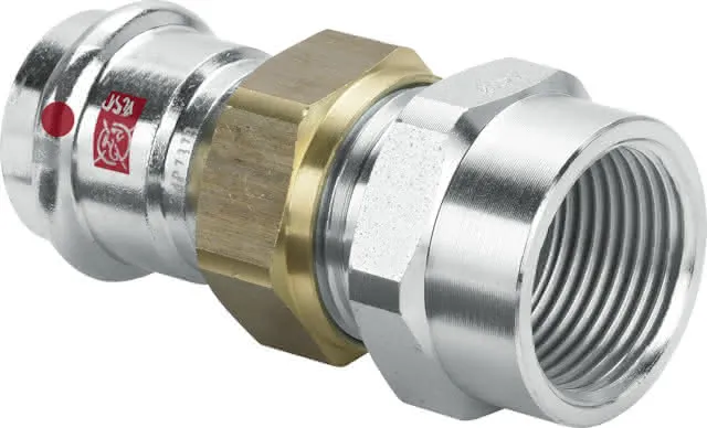 Viega Verschraubung mit SC Prestabo 1162 in 22mm x Rp3/4 Stahl verzinkt