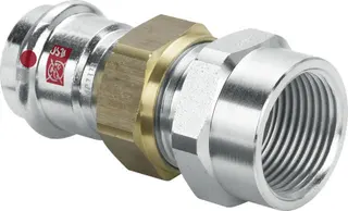 Viega Verschraubung mit SC Prestabo 1162 in 22mm x Rp1 Stahl verzinkt