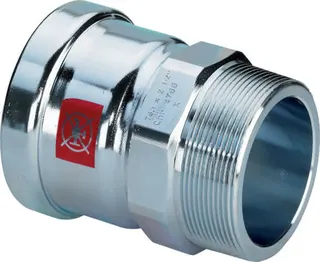 Viega Übergangsstück Prestabo XL 1111XL in 64,0mm x R2AG Stahl verzinkt