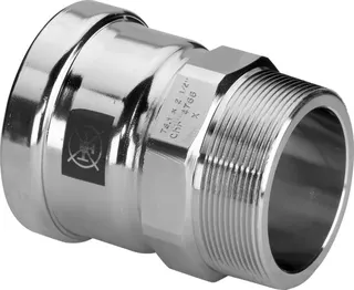 Viega Übergangsstück Prestabo XL 1111XL in 88,9mm x R3AG Stahl verzinkt – Bild 2