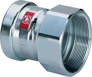 Viega Übergangsstück Prestabo XL 1112XL in 76,1mm x Rp2 1/2IG Stahl verzinkt