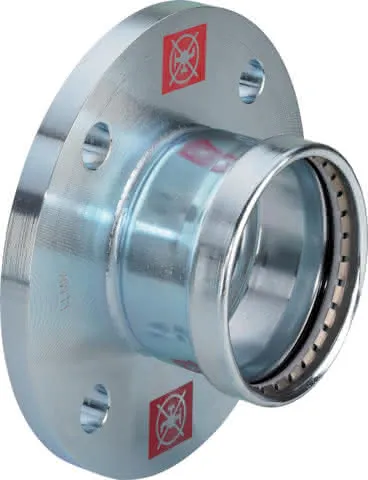 Viega Flanschübergang Prestabo XL 1159.1XL in 64,0mm (DN65) Stahl verzinkt