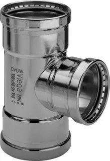 Viega T-Stück Profipress XL 2418XL in 64,0mm Kupfer – Bild 2