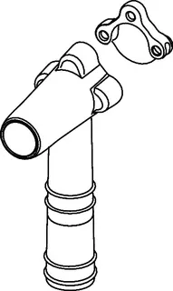 TECE-Schallschutzelement für 1/2" Wandscheibe, lang – Bild 4