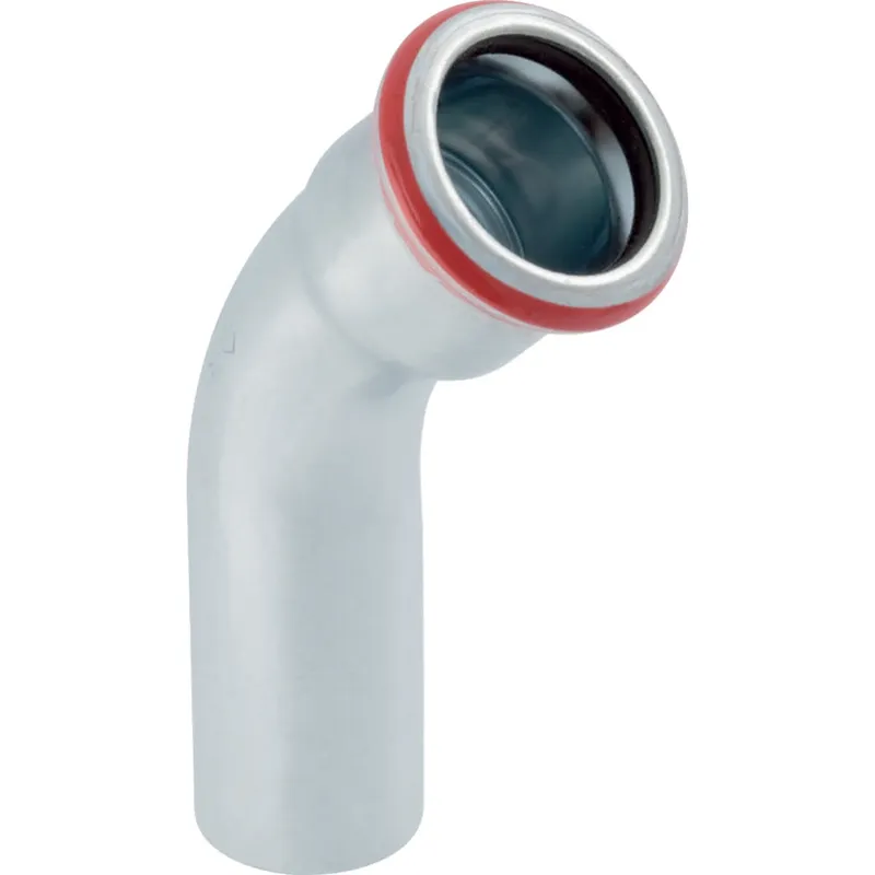 Mapress C-Stahl-Bogen 45' 18mm mit Einseitigem Einschiebende Nr.20703