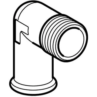 Mapress C-Stahl-Übergangswinkel 90' 12mm x 3/8"AG Nr.21611 – Bild 3