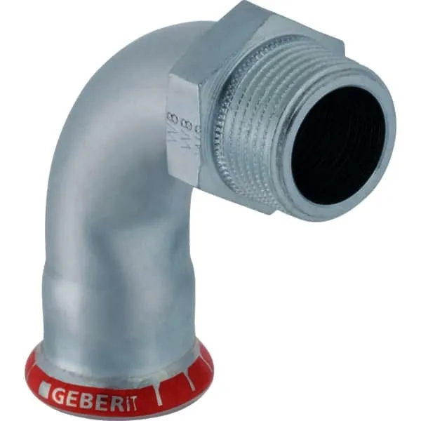 Mapress C-Stahl-Übergangsbogen 90' 12mm x 3/8"AG Nr.20501