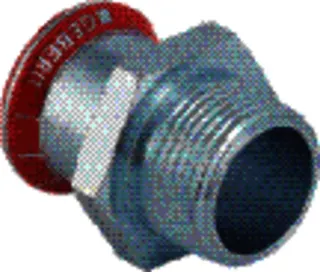 Mapress C-Stahl-Übergangsstück 22mm x 1"AG Nr.21716