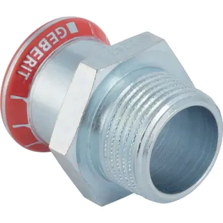 Mapress C-Stahl-Übergangsstück 15mm x 1/2"AG Nr.21703