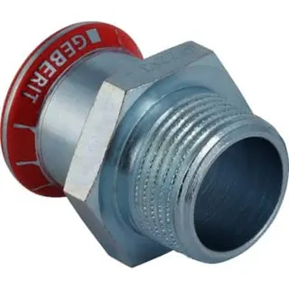 Mapress C-Stahl-Übergangsstück 22mm x 1/2"AG Nr.21715