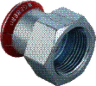 Mapress C-Stahl-Übergangsmuffe 28mm x 1/2"IG Nr.21807