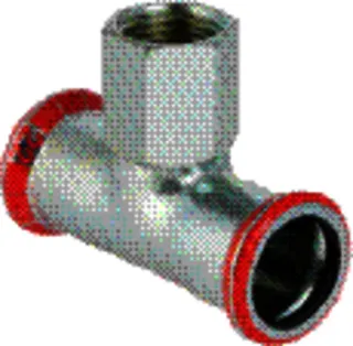 Mapress C-Stahl-T-Stück 108mm x 3/4"IG x 108mm Nr.21336