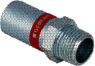 Mapress C-Stahl-Übergangsstück mit Einschubende 12mm x 1/2"AG Nr.21931